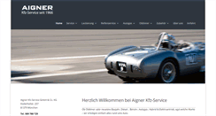 Desktop Screenshot of aigner-kfz-service.de