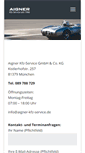Mobile Screenshot of aigner-kfz-service.de